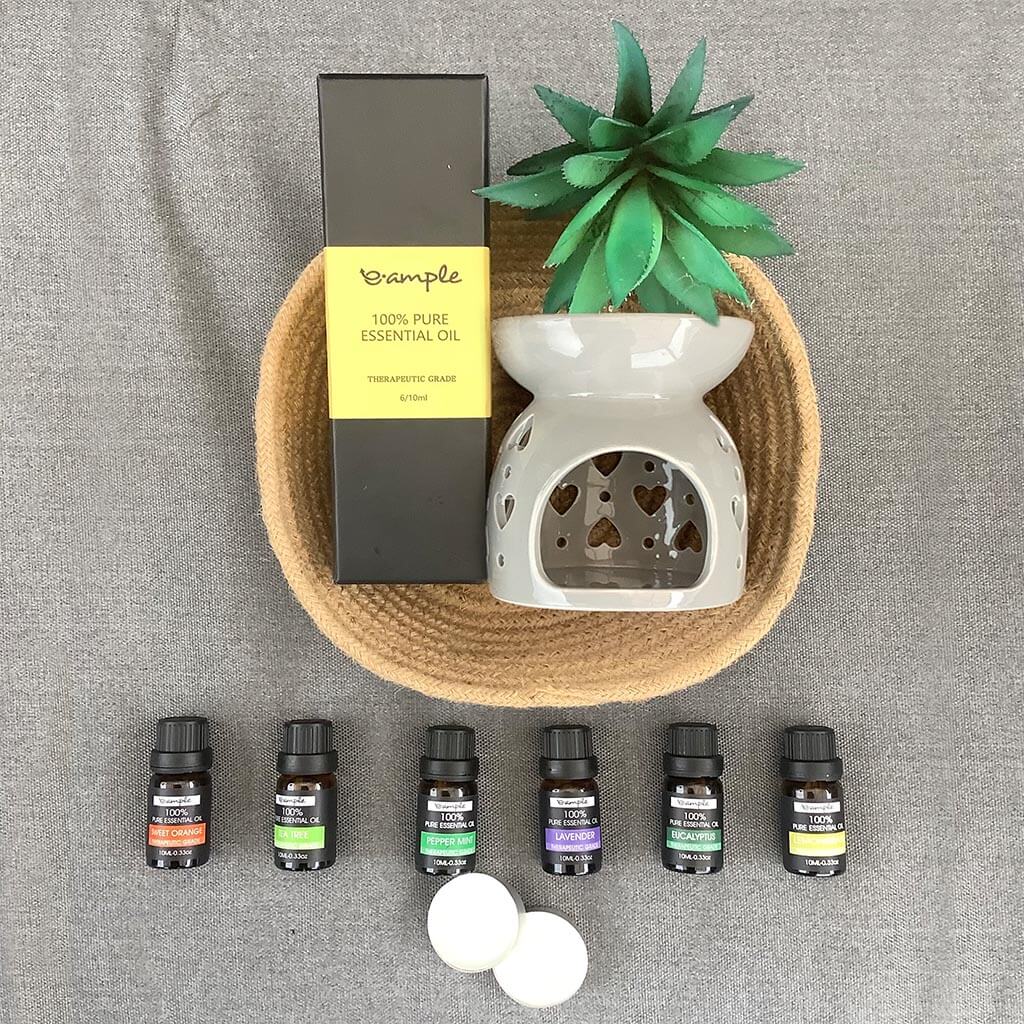 Oil Burners e.ample Essential Oils and Wellbeing